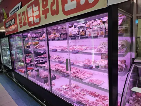 함평 하나로마트 대동점 도어 설치 후