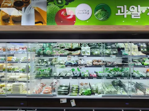 함평 하나로마트 대동점 도어 설치 후