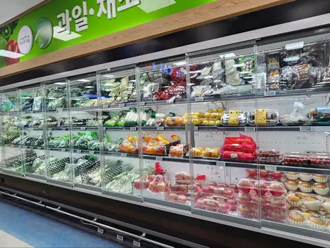 함평 하나로마트 대동점 도어 설치 후