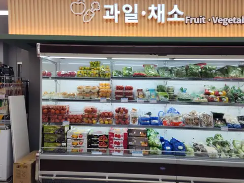 함평 하나로마트 해보점 도어 설치 후