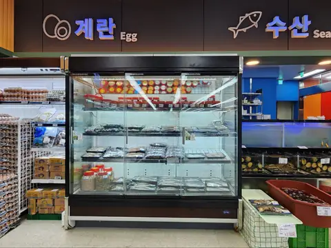 함평 하나로마트 해보점 도어 설치 후